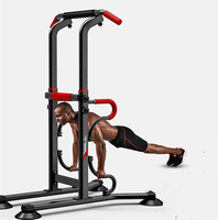 Barre De Traction Réglable Pull-up Squat Rack Extérieur Portable Pull up Bar and Dip Fitness Station Gym Home Workout