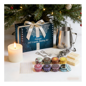 Caja de Regalo de Velas de Marca Privada, Colección de Frascos Aromáticos, Mezcla de Soja de Lujo, Distribución Minorista, Edición Exclusiva - Product Image 4