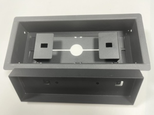 Grille de ventilation au sol en métal 4x10 pouces pour système HVAC - Product Image 1