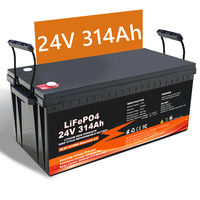 Batterie LiFePO4 12V 24V 48V 100Ah 200Ah 300Ah 400Ah 600Ah empilable à décharge profonde, homologuée UN38.3, avec protection IP65, stock UE/US
