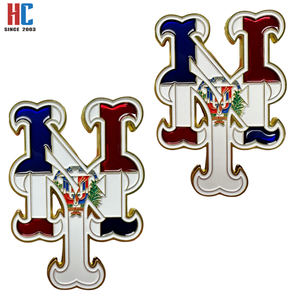 20 anni di fabbrica personalizzata Repubblica dominicana Mets sfida moneta - Product Image 3