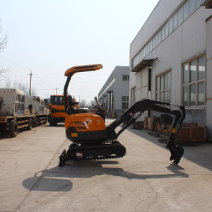 <span class=keywords><strong>Mini</strong></span>-excavatrice sur chenilles <span class=keywords><strong>Rhinoceros</strong></span> <span class=keywords><strong>XN16</strong></span> de 1,5 à 2 tonnes avec moteur Yanmar, boîte de vitesses PLC, roulement, capacité de la benne de 0,045 m³, garantie d'un an - Product Image 6