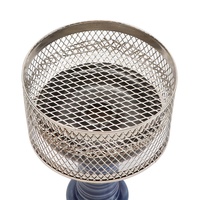 Support de charbon en gros pour chicha, tête de chicha en métal, accessoires de chicha en acier inoxydable en gros