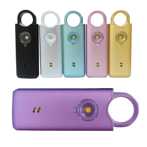 Alarme personnelle portable à détection de vibrations, coque métallique durable, dispositif de sécurité antivol, alarme de défense personnelle pour femmes - Product Image 1