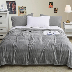 Thiết Kế Di Động Giá Thấp Lông Cừu Ném Phòng Ngủ Tùy Chỉnh Màu Sắc Kích Thước Mô Hình Oeko-Tex Grs Khác Flannel Tên Ném Chăn - Product Image 3