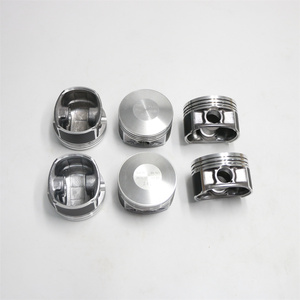 Kit de pistons de moteur avec segments 078107065AA 078107065BB 078107099AB pour Audi A6 C5 A4 B5 B6 2.4L V6 APS AMM AML ARJ 81mm - Product Image 1