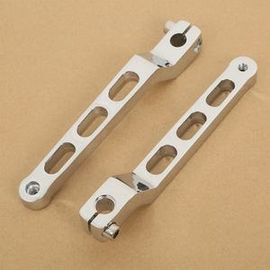 ハーレーソフテイル<span class=keywords><strong>1986</strong></span>-Up用XF2906C17-Eクロームアルミニウムヒールトゥギアシフターシフトレバー - Product Image 1