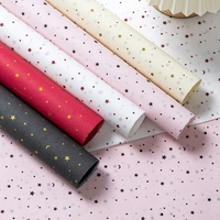 Papier d'emballage pour fleurs LUCIA 50*70cm, matériel d'emballage pour bouquets, papier nacré pour fleurs LF161413