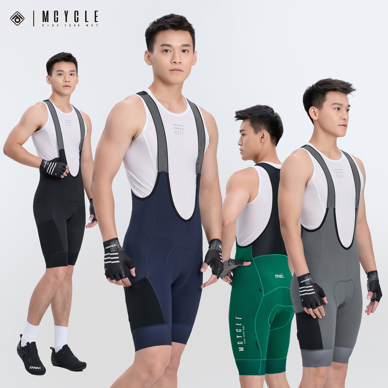 Mcycle Pro Man Bib Shorts Solid