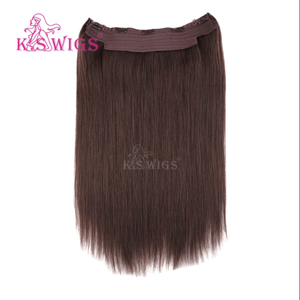 Extensiones de Cabello Halo, Cabello Humano Virgen Remy, Cabello con Hilo Invisible, Sin Cinta Adhesiva, Sin Pegamento, Ancho Ajustable, Clips Seguros, Múltiples Colores T y P - Product Image 3