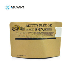 친환경 전분 지퍼 스탠드형 식품 포장재 100% 퇴비화 가능 생분해성 플라스틱 파우치 백 - Product Image 5