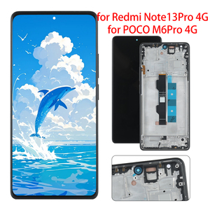สำหรับ Xiaomi POCO M6 Pro 4G จอ OLED พร้อมกรอบ สำหรับ Redmi Note 13 Pro จอ LCD หน้าจอสัมผัสพร้อมชุดดิจิไทเซอร์ - Product Image 2