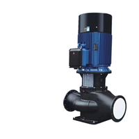 Pompa Inline Tekanan Tinggi Satu Tahap Listrik TD 6 Inci 50Hz DN150 Motor 5.5-37 kW Rentang Suhu -15 hingga 110 Flens