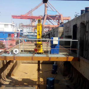 1200kg हाइड्रोलिक ड्राइव सीधे बूम जहाज डेक छोटे समुद्री davit क्रेन - Product Image 2