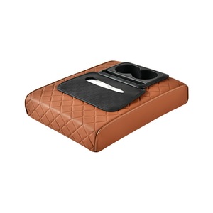 Tapis de protection pour accoudoir Mingfan 32x20x1.8cm en cuir pour console centrale de Land Cruiser Prado - Product Image 1