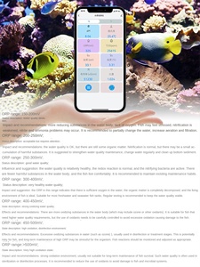 Ibbowl10 Modern persegi panjang Real-Time TDS Suhu deteksi pH multifungsi tangki ikan penguji kualitas air kotak tamu - Product Image 6