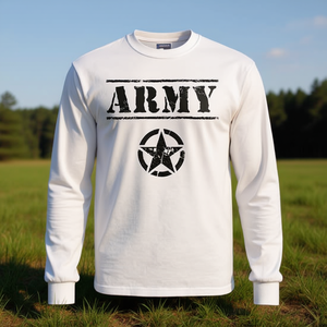T-shirt à manches longues pour garçons, style militaire, design tactique américain - Product Image 3