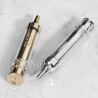 Bouteille de seringue de sérum en forme de seringue cosmétique 10ml pour bouteille de Tube d'injection de crème pour les yeux bouteille de seringue cosmétique