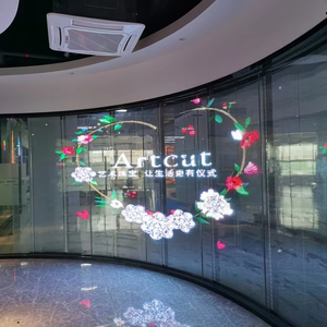 Topled cong đầy đủ màu sắc video tường mềm Modular tấm màn hình mô-đun quảng cáo tranperant linh hoạt Màn hình hiển thị <span class=keywords><strong>LED</strong></span> - Product Image 3