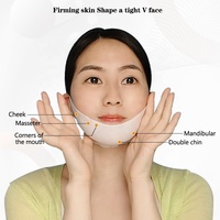 Masque Hydrogel OEM Marque Blanche Lifting V-Line Collagène Raffermissant Réducteur Double Menton Contouring de la Ligne de la Lèvre Anti-Rides Vente en Gros