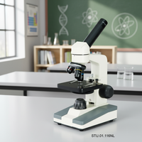 40x-400x Monocular Biological Cordless Student Microscope