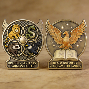 Pièce de monnaie personnalisée australienne rotative en métal doré des Émirats arabes unis, pièce de défi commémorative personnalisée - Product Image 1