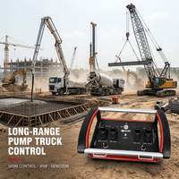 NOMI NMBZ002 Télécommande sans fil industrielle pour camion-citerne et grue, récepteur 6mW 433MHz IP68, fournisseur ODM
