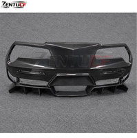 Kit carrosserie C7 ZR1 pour Corvette C7 2015-2019, comprenant pare-chocs avant et arrière, ailes, jupes latérales, capot et aileron arrière. Fournisseur en gros.