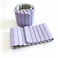 Sangle magnétique pliable en silicone MICOGO, bande de rangement portable pour l'organisation des accessoires de fitness, de gym et de yoga