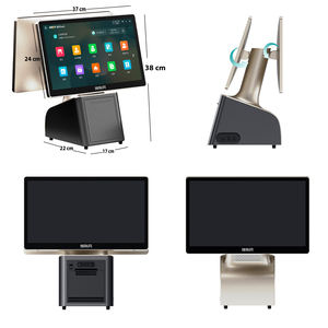 Systèmes de point de vente Android tout-en-un à double écran tactile pour restaurant, avec imprimante, prix d'usine - Product Image 2