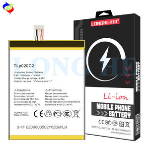 Сменная батарея TLP020C2 для IdolS/2/Alpha/OT-6034R/0T-6034Y/0T-6034M/Idol X/6040D/6040E/6040/6040A/6037Y/OT6032/S950/S950T - Product Image 1