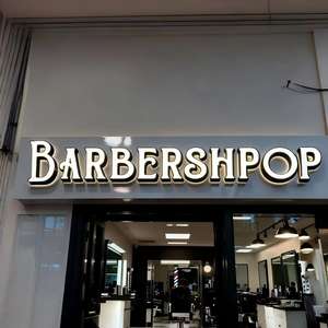 Enseigne extérieure en lettres 3D, étanche, avec éclairage LED, enseigne publicitaire personnalisée, devanture de magasin de barbier, enseigne lumineuse LED pour les entreprises - Product Image 2