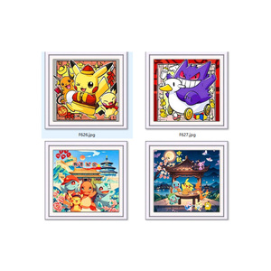 PY vente en gros 3D gravure et impression Photo <span class=keywords><strong>Carte</strong></span> Eif origines pop Pokemoned Fan Art jeu de société cadeau Pokemoned Funism personnaliser - Product Image 5