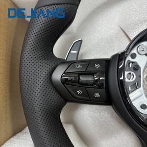 Volante in Pelle Traforata Nera M Sport per <span class=keywords><strong>BMW</strong></span> Serie F F10 <span class=keywords><strong>F30</strong></span> F31 F32 <span class=keywords><strong>F20</strong></span> E92 E60 X6 E71 X5 E70 M3 M4 - Product Image 3