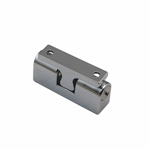 Butée de porte en alliage de zinc de type boule HFW61 L28.5 L48, filetage interne réglable, design industriel, surface polie - Product Image 4