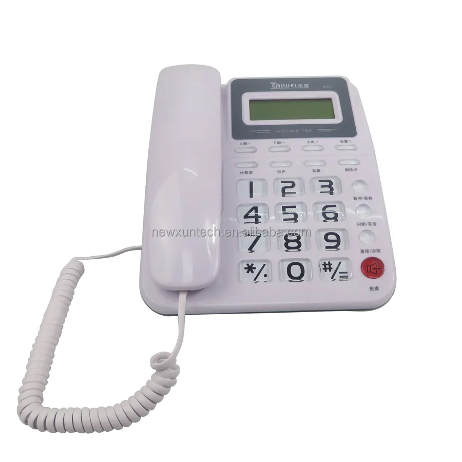 โทร ID ขั้นสูงโทรศัพท์เครื่องคิดเลข CID หมายเลขโทรศัพท์ติดต่อกันขโมย