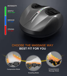 Healthpal-masajeador de pies Oem Odm Shiatsu, terapia de amasado profundo, máquina de presión de aire con calor calmante - Product Image 6