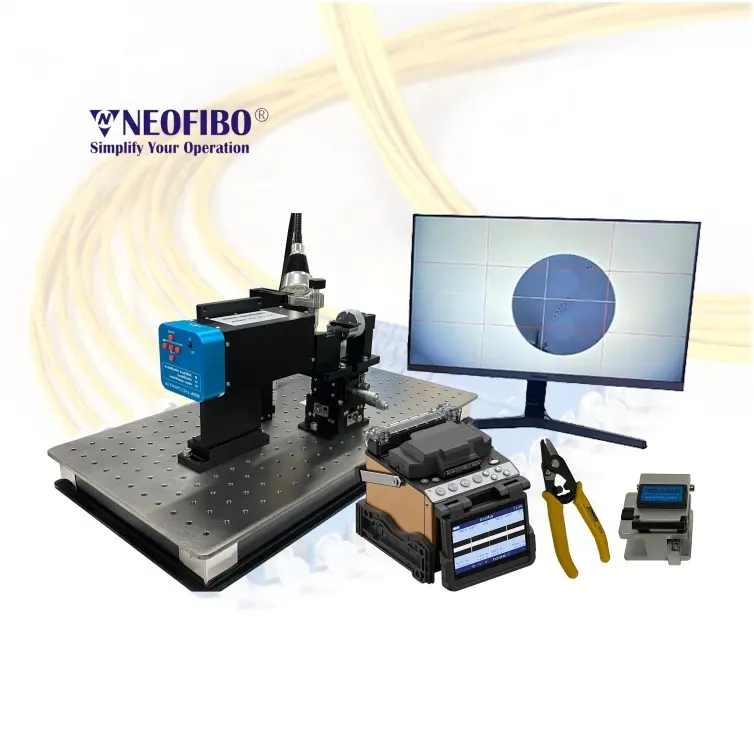 Neofibo FSM-PM400X polarização manutenção fibra fusão sistema fibra fusão splicing fibra fusão splicer