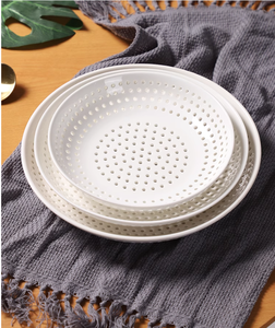 Plato Vaporizador <span class=keywords><strong>de</strong></span> Cerámica <span class=keywords><strong>de</strong></span> Grado Alimenticio Premium con Múltiples Orificios, Plato para Cocinar al Vapor Pescado, Versátil para Dumplings y Bollos, Utensilios <span class=keywords><strong>de</strong></span> Cocina - Product Image 5