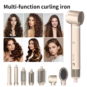 Air w Arp Co-anda 2x Rizador de Pelo Portátil con Motor AC - Estilizador Multifuncional para Rizar y Alisar con Soporte en Francés En stock - Product Image 3