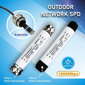 IP67 ngoài trời Gigabit RJ45 Ethernet Surge Protector <span class=keywords><strong>PoE</strong></span> SPD Cat6 thiết bị bảo vệ tăng Surge Suppressor cho mạng - Product Image 2