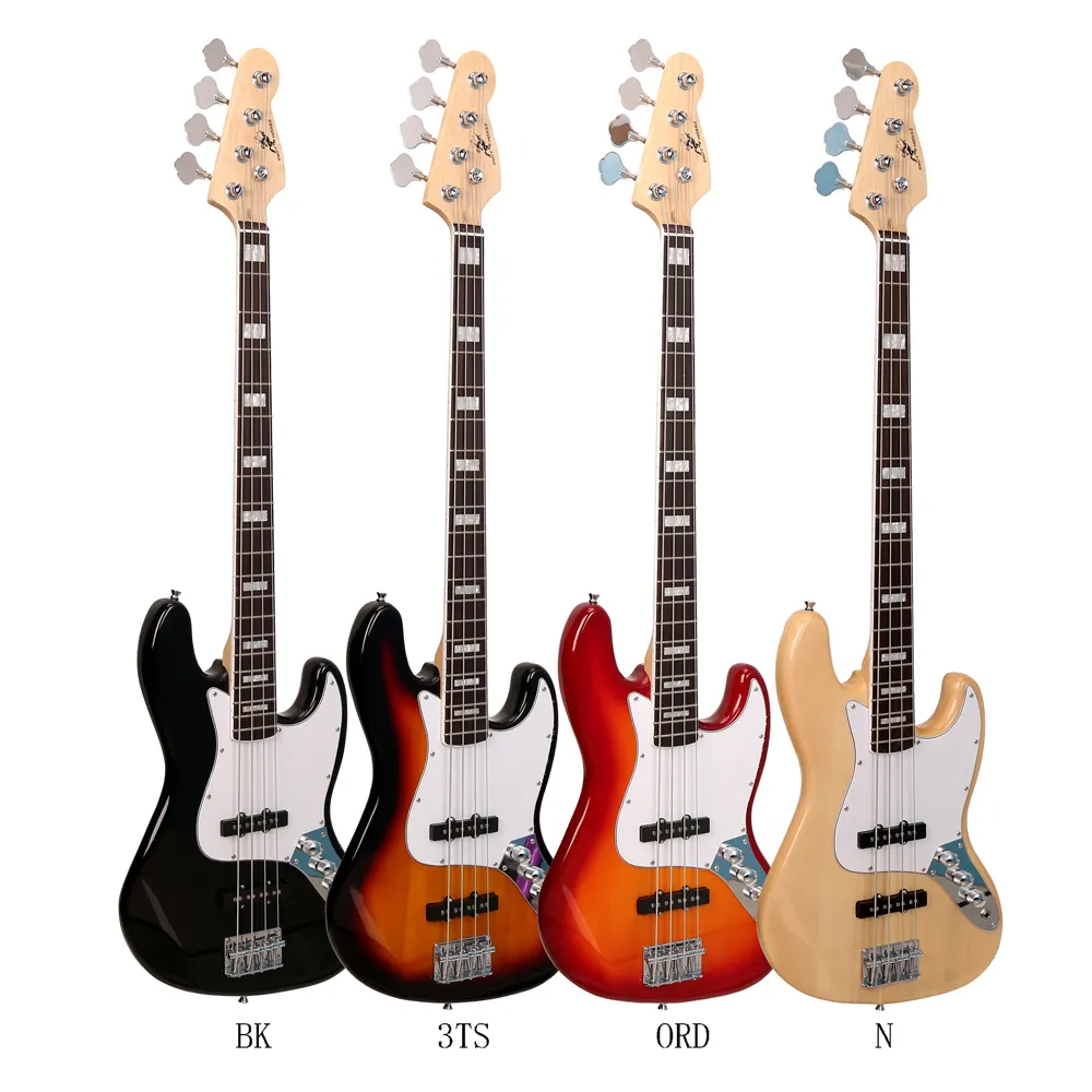 卸売エレクトリックベースギター4弦工場高品質34インチベースギターOEM楽器販売