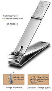 2025 toptan paslanmaz çelik manikür ve pedikür seti 20 adet tırnak araçları dahil Clippers - Product Image 5