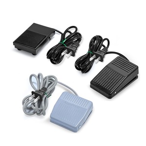 Fs-201 Foot Switch 110 V Ac Independent Spst Anti Slip <b>Power</b> <b>Plug</b> For Industrial Use - Product Image 1