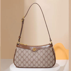 Venta al por mayor directa de fábrica: Bolso clásico estampado para mujer, bandolera de cuero con textura de nueva moda, bolso de hombro único para axila. - Product Image 6