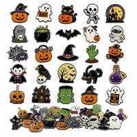 Lot de badges en émail souple sur le thème de la pop culture, motifs variés (anime, jeux, dessins animés), en alliage de zinc, pour sac à dos, veste, chapeau, revers, décoration et objets de collection