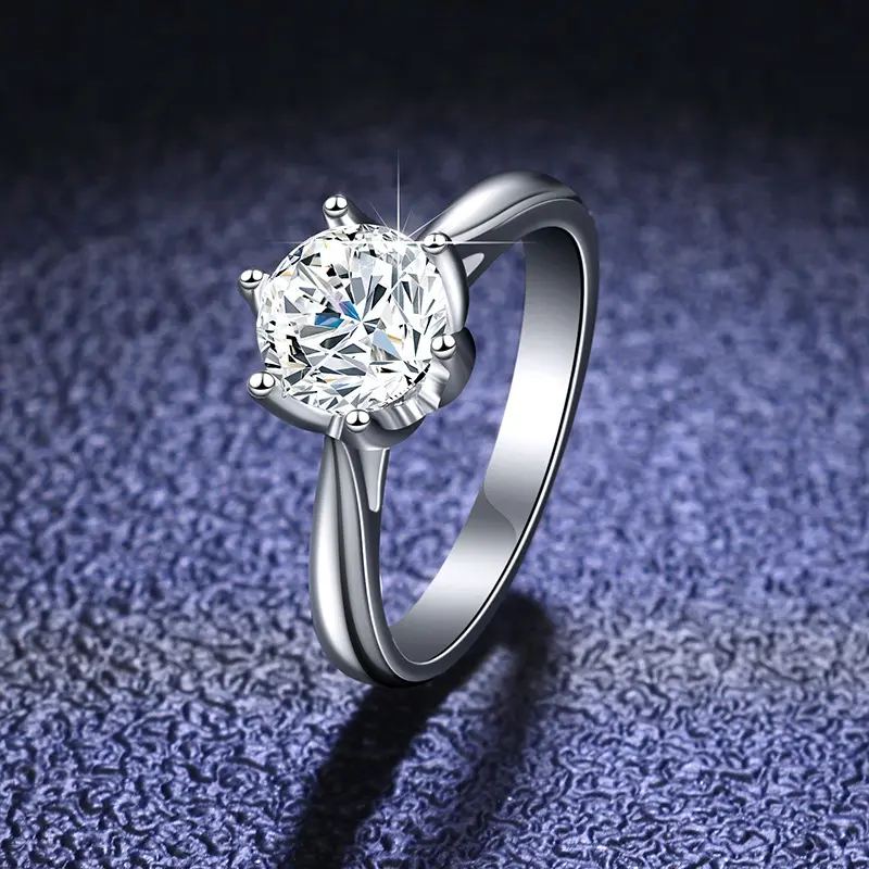 Toderi personalizado solitário grande 2ct 3 quilates ouro 14k 18k noivado oval vvs moissanite casamento cvd laboratório crescido anel de diamante para as mulheres