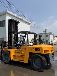 Big TCM 12 Ton Diesel Forklift Fork Positioner with 1200mm Fork Length <b>Used</b> 6 Months Warranty - Product Image 2