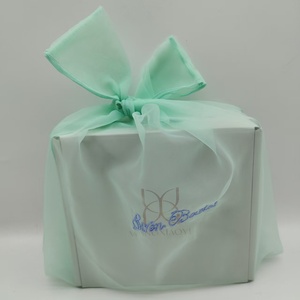 Sac fourre-tout en <span class=keywords><strong>organza</strong></span> avec logo imprimé en soie <span class=keywords><strong>personnalisé</strong></span>, sac à main en <span class=keywords><strong>organza</strong></span> transparent, sac de shopping en <span class=keywords><strong>organza</strong></span> avec taille et couleur personnalisées - Product Image 4
