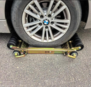 Chariot de positionnement de véhicule en acier au manganèse galvanisé robuste |   Chariot de déplacement de voiture pour <span class=keywords><strong>garage</strong></span> et réparation automobile - Product Image 5